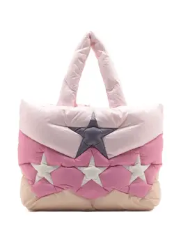Miu Miu 2024 star-motif padded tote bag 30953999