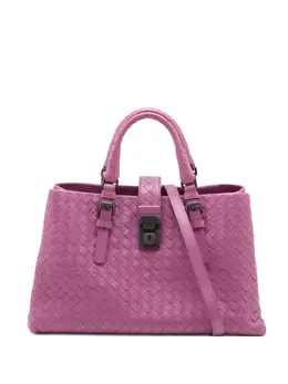 Bottega Veneta 2023 Roma intrecciato tote bag 30954949