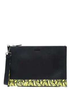 Prada 2020 Banana-print clutch bag 30933638