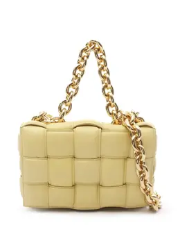 Bottega Veneta 2012-2025 Nappa Intrecciato Padded Chain Cassette satchel 31020607