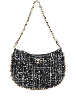 Chanel 2021 tweed chain shoulder bag 30969109