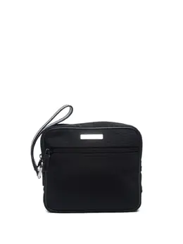 Gucci 1990-2000s logo-plaque nylon bag 30938941