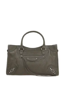 Balenciaga medium Le City leather shoulder bag 30897137