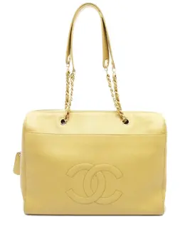 Chanel 1997 caviar-leather chain tote bag 30969021