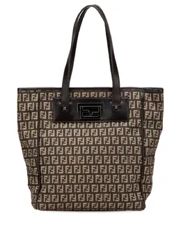 Fendi 2000-2010 Zucchino Canvas tote bag 31013406