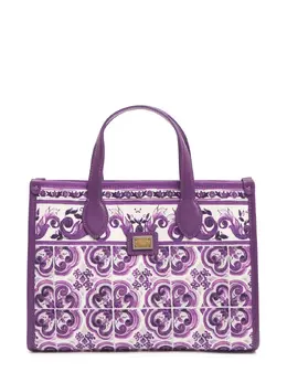 Dolce & Gabbana Printed Cotton Canvas Bag 82izgm011-stazve41