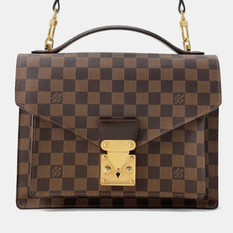 Louis Vuitton Monceau Spo Brown Damier Ebene Canvas Shoulder Bag 1172279