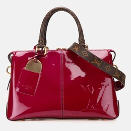 Louis Vuitton Red Vernis Miroir Satchel 1174133