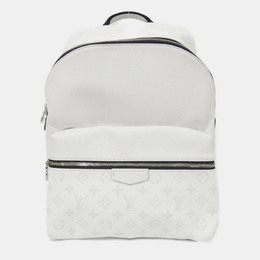 Louis Vuitton Discovery PM White Taiga Leather Backpack 1173898