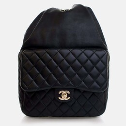Chanel In Seoul Small Black Lambskin Backpack 1173822