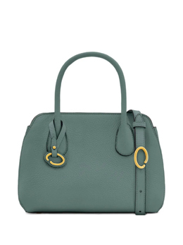 Мини-сумка из кожи Ivy Oscar de la Renta, зеленый 00nh180pltmst | зеленый