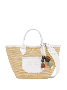 Сумка-тоут Le Pilage из плетеной соломы Longchamp, белый 10307hgy007 | белый