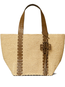 Tory Burch соломенная сумка-тоут, нейтральный 169220250 | нейтральные цвета