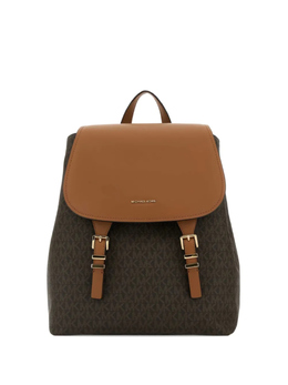 Рюкзак с монограммным принтом Michael Kors, коричневый 30t5gqnb2b | коричневый