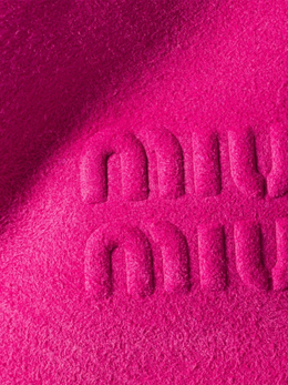 Miu Miu замшевая мини-сумка, розовый 5ne851acss | розовый