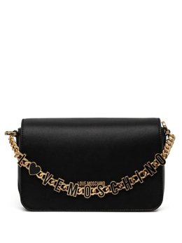 Love Moschino сумка-тоут с подвеской-логотипом, черный jc4071pp1 | черный