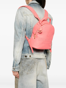 Рюкзак с тиснением логотипа Love Moschino, розовый jc4116pp1ml10 | розовый