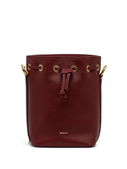 Сумка-ведро из кожи Code Bally, красный wao01v | красный