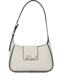 Karl Lagerfeld сумка на плечо с логотипом Signature, нейтральный a1w30149252 | нейтральные цвета