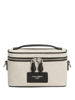 Dolce & Gabbana сумка-тоут из канваса с логотипом, нейтральный bp3411ae855 | нейтральные цвета