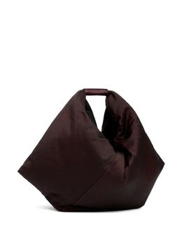 Японская кожаная сумка-тоут Maison Margiela, коричневый sb5wc0019p8487 | коричневый