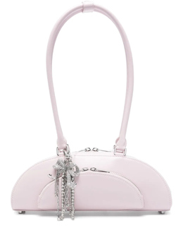 Сумка на плечо Curved Charm Self-Portrait, фиолетовый pf25312l | фиолетовый