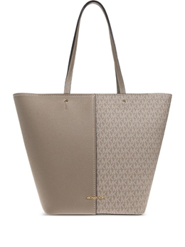Холщовая сумка с логотипом Michael Kors, коричневый 30t5gfft3b | коричневый