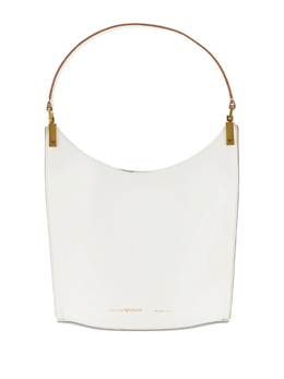 Кожаная сумка через плечо Emporio Armani, белый ew001948af13383u0005 | белый