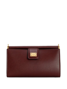 Кожаная сумка через плечо Dolce & Gabbana, красный bi3367a9s25 | красный