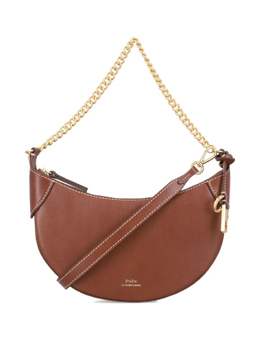 Сумка через плечо в форме полумесяца Polo Ralph Lauren, коричневый 428977210002 | коричневый