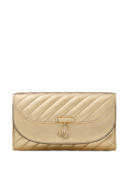 Сумка-клатч Avenue Curve Jimmy Choo, золотой avncurvewalletchnrba | золотистый