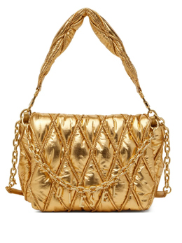 Diesel сумка на плечо Charm-D среднего размера, золотой x10265p8240 | золотистый