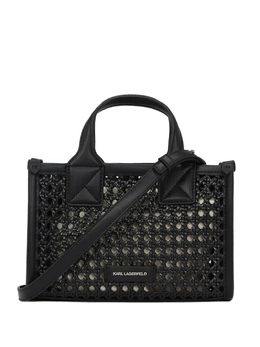 Маленькая сумка-тоут K/Skuare Karl Lagerfeld, черный a2w300531av | черный