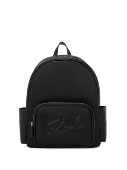 Рюкзак с тисненым логотипом Karl Lagerfeld, черный a2w30124999 | черный