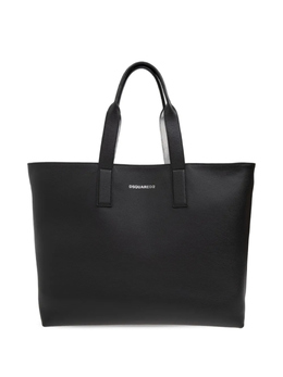 Dsquared2 Неоклассическая кожаная сумка-тоут, черный ttm001125108425 | черный