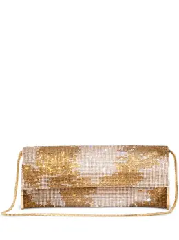 Benedetta Bruzziches small Kate crystal-embellish clutch bag 30953718