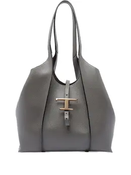 Tod's T-clasp leather tote bag 30993436
