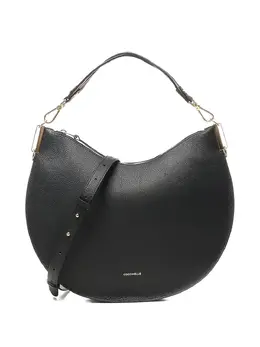 Coccinelle Sunup half-moon leather shoulder bag 31006181