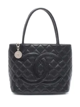 Chanel 2000-2002 Caviar Medallion tote bag 31032391