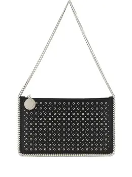 Stella McCartney Falabella stud-embellished chain shoulder bag 31003204