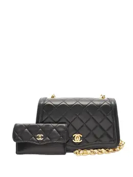 Chanel 1991-1994 CC turn-lock shoulder bag 30969039