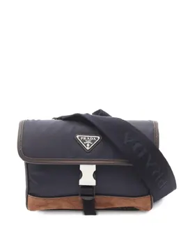Prada 2020s triangle-logo shoulder bag 30967998