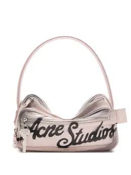 Acne Studios logo-print shoulder bag 26383105