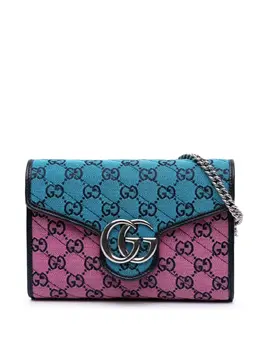 Gucci 2016-2025 GG Marmont Matelasse Diagonal Canvas Chain Wallet shoulder bag 31039772