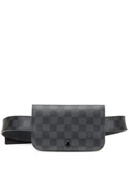 Louis Vuitton 2011 Damier Graphite Pochette Homme Ceinture belt bag 31035041