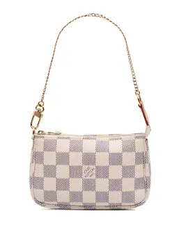 Louis Vuitton 2019 Damier Azur Mini Pochette Accessoires handbag 31027343