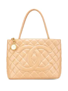 Chanel 2002-2003 Caviar Medallion tote bag 31036199