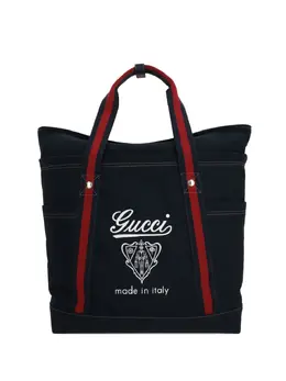 Gucci crest-print tote bag 30969809