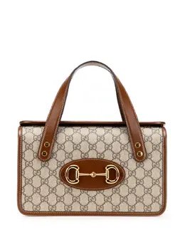 Gucci 2016-2025 Small GG Supreme Horsebit 1955 Satchel handbag 31034068