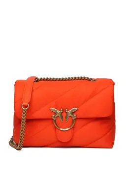 Pinko Love quilted flap cross body bag 30995570